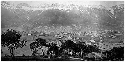 blick vom bergisel um 1900, privatbesitz